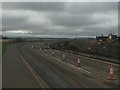 B6371 roadworks, Carlaverock in EH33 2FG