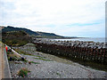 Groyne protecting Aberarth in SA46 0LW