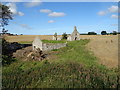 Ruined cottages near the Formartine and Buchan Way in AB43 8UW