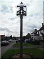 Millennium Village Sign, Bovingdon in HP3 0JW