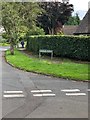Junction of Badger Road and Brocklehurst Drive, Prestbury in SK10 4DN
