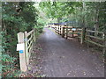 Strawberry Line path at Winscombe in BS25 1JA