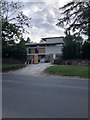 Modern House under construction in Prestbury in SK10 4BR
