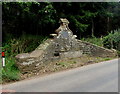 Old water trough near Llanarth, Monmouthshire in NP7 9BW