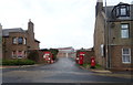 Entrance to Royal Mail Delivery Office on Kirk Street, Peterhead in AB42 1ET