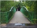 Footbridge over the River Mersey in SK3 0SY
