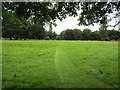 Footpath acrioss the Park, South Ormsby in South Ormsby cum Ketsby