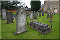 Graveyard at St Michael and All Angels Church, Diseworth in DE74 2QS