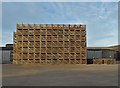 Cabbage crates at Hall Farm, Leverton in PE22 0AA