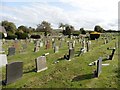 Gravestones at Bideford Cemetery in EX39 5JH