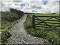 Footpath towards Greencliff in EX39 5BW