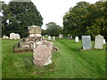 Remains of a cross in the church yard at Shrawley in WR6 6TS
