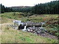 Dam for a mini hydro plant on Leacann Water in PA32 8XN