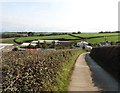 Track to Heale Farm in EX39 5HX