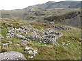 Sheepfold above Llyn y Manod in LL41 3LZ