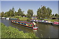 Narrowboat on the River Nene (old course) at March in PE15 0ER