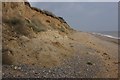 Eroding cliffs at Thorpeness in IP16 4QU
