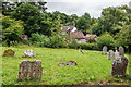 Graveyard, Church of St John the Baptist in SY8 3LN