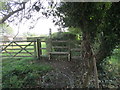 Footpath by the churchyard, Bishampton in WR10 2LY