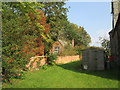 Behind the church, Throckmorton in WR10 2JS