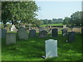 Churchyard at St. Michael's Church (Brimfield) in SY8 4PB
