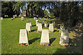 Graves of Czech and Polish airmen at East Wretham in East Wretham