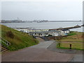 Caravan site and Peterhead Bay in AB42 2YN