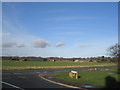 Looking across Blackboy Lane to the farm in PO18 8BP