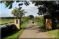 Gates Bar the Entrance to Hazel Hill Farm in YO61 3ER