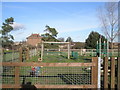 Children's playground near Fishbourne Club in PO18 8BP