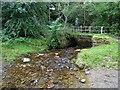 Footbridge over Long Clough Brook, Charlestown in SK13 8LJ