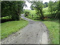 Footpath and ford, Nant Gwestyn in SY18 6NZ