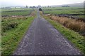 Minor road near Knockburn Farm in NE47 9SP