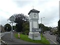 Clock tower in fork for Wadebridge, Bodmin in PL31 1AW