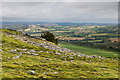 Northwest from Titterstone Clee Hill in SY8 3NY