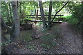Footbridge on the path into Barford St Michael in OX15 0RR