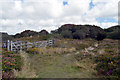 Entrance to Goonhilly Downs National Nature Reserve in TR12 6LQ