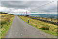 Lane to Titterstone Clee Hill in SY8 3PH