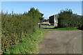 Farm building at the bend of the road in OX15 0RW