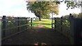 Path across Chesham Road Playing Fields in HP4 2SZ