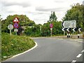 Thruxton : Road Junction in SP11 8NF