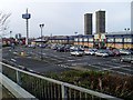 Forge Retail Park from Biggar Street in G40 3RE
