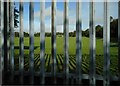View through the fence in G33 5PE