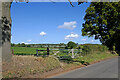 Farmland by Tom Lane near Halfpenny Green in Staffordshire in DY7 5ES