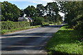 Road past Sandleheath Common in SP6 1FG