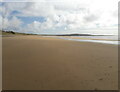 Dumbarnie Links beach, looking eastwards in KY8 6JD