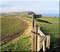 The Cleveland way footpath in TS13 5AF