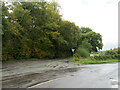 Road junction, Swanley Lane in Burland and Acton