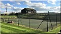 Tennis court and derelict barn - south of Bishop's Place in Downland Villages Ward