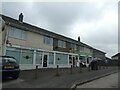 Row of shops, Plymbridge Road, Plympton in PL7 4LZ